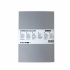 Скетчбук "Marker line" 160г/м2, A5, 16л мягкая обложка, цвет серебро